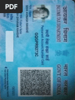 e-PAN Card for Pradeep Kumar Verma | PDF | Taxation | Government Finances