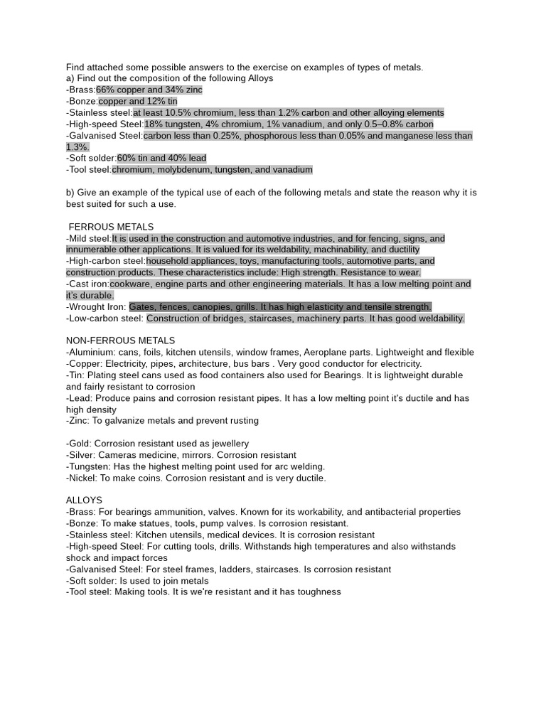 Document (1) | PDF | Steel | Metals