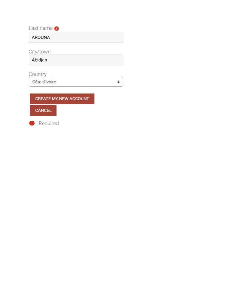 Create An Account | PDF