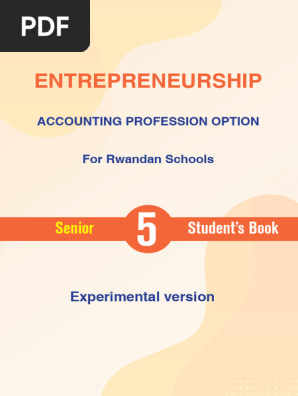 Senior 5 Entrepreneurship Student Book | PDF | Marketing