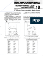 L018 Shimadzu HPLC-GPC System Recommended For Quality Contro