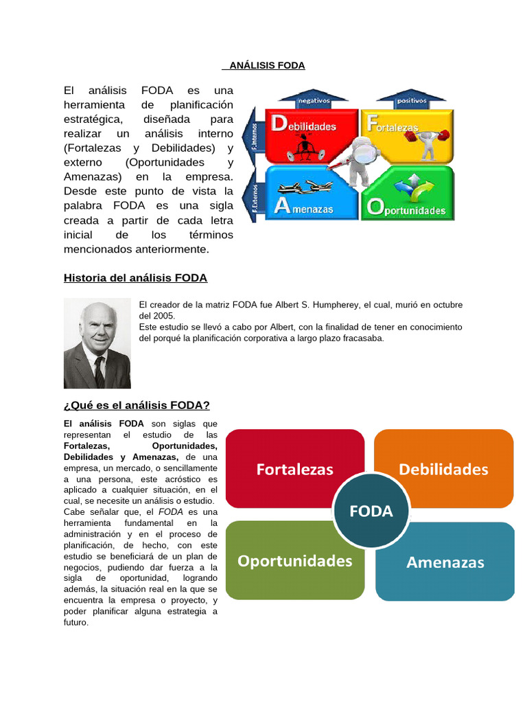 Análisis FODA: Fortalezas y Oportunidades | PDF | Análisis FODA | Economias