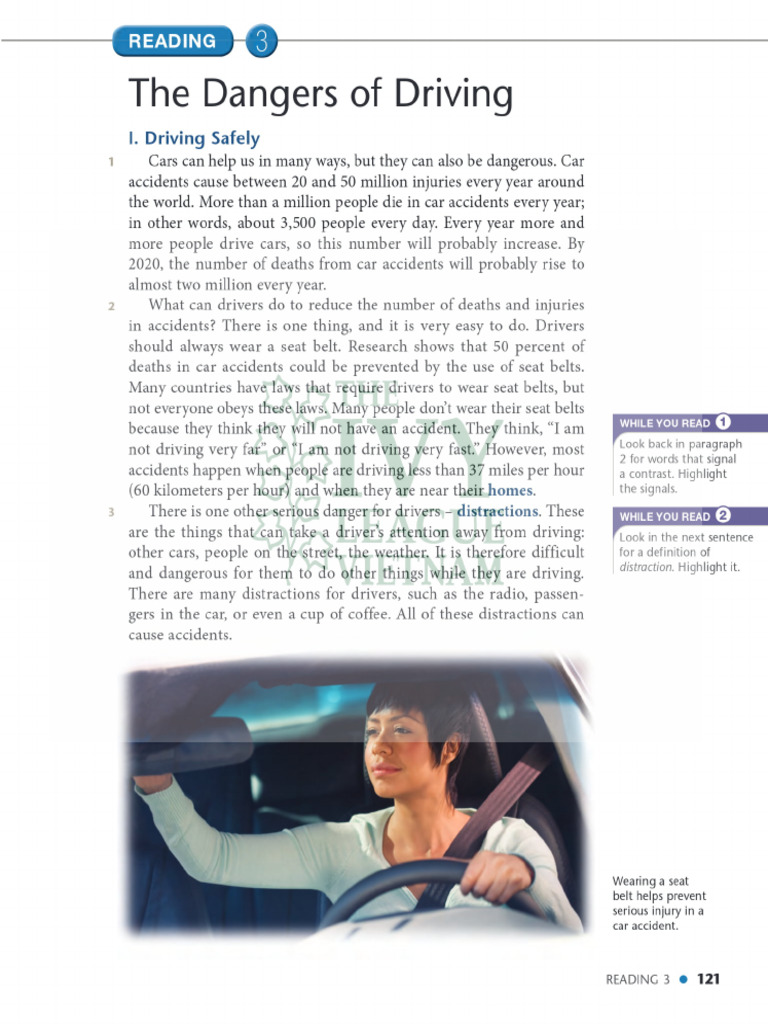 Driving Safety: Reducing Distractions | PDF | Driving | Traffic Collision