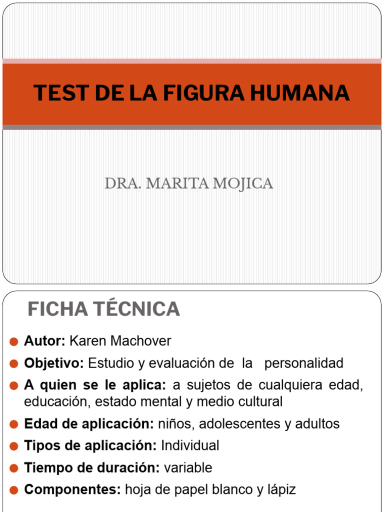 Test de Figura Humana en Adultos | PDF | Sicología | Dibujo