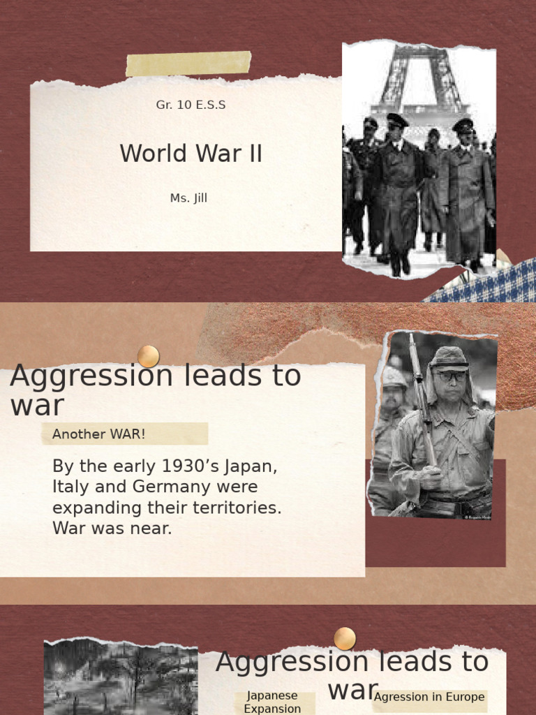 WWII: Aggression and Key Events | PDF | Allies Of World War II | Nazi ...