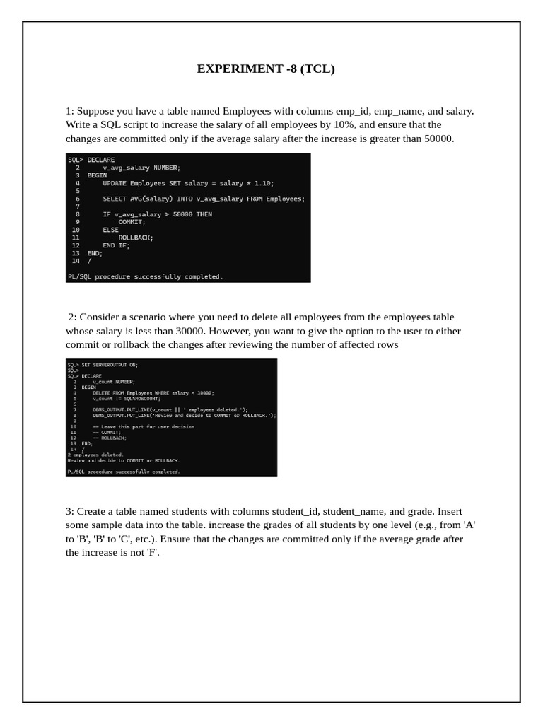 Experiment 8 | PDF