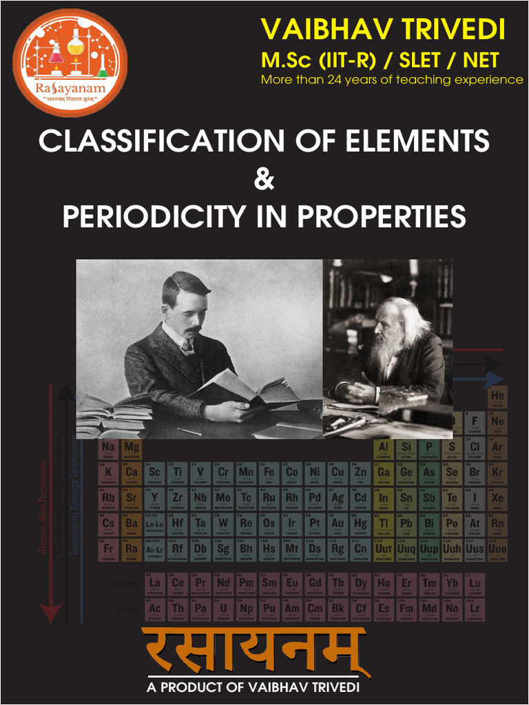 Classification of Elements & Periodicity | PDF