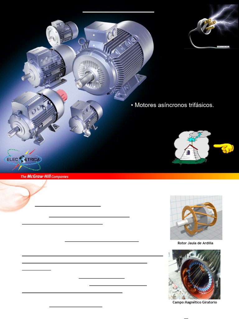 Motores Trifásicos: Conexiones y Funcionamiento | PDF | Motor eléctrico ...