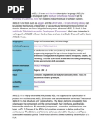 Architecture Institute For Software Research University of California, Irvine Apigen Xarch/Xadl 2.0 Data Binding Library