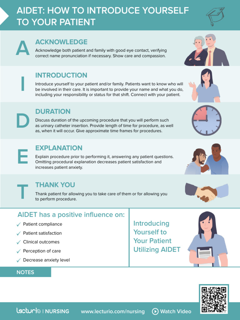 AIDET: Patient Introduction Techniques | PDF
