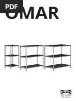 2 X IKEA 119256 - Pièces Détachées Pour Meubles, Compatibles Avec Montage IKEA