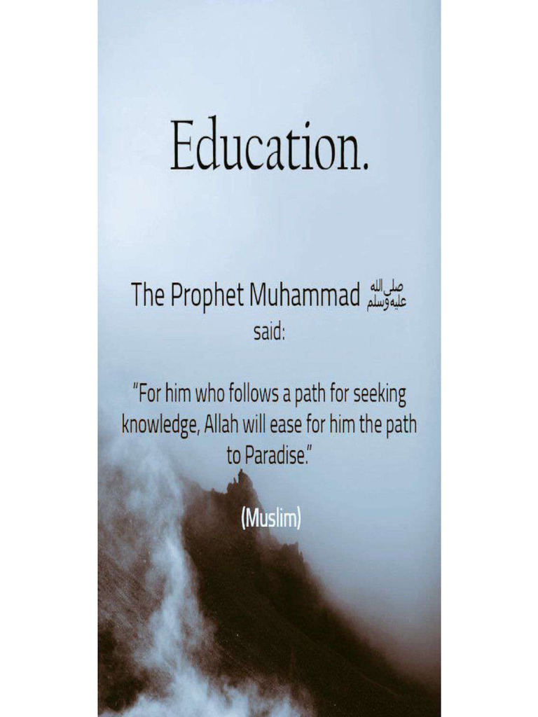 Prophet Muhammad Peace Be Upon Him Said720x1600 | PDF