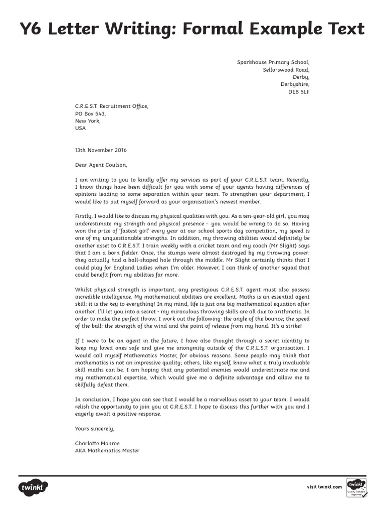 Application to Join C.R.E.S.T. Team | PDF | Sentence (Linguistics ...