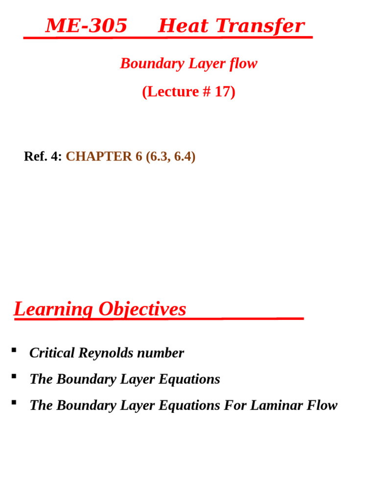 Boundary Layer Flow and Heat Transfer | PDF | Boundary Layer | Fluid ...