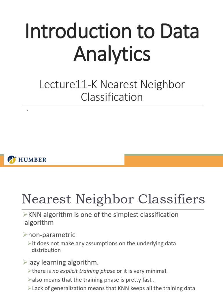 K-Nearest Neighbor Classification Explained | PDF | Statistical ...