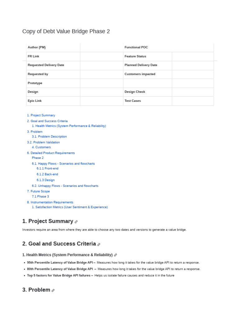 QXC-Copy of Debt Value Bridge Phase 2-030425-161545 | PDF | Valuation ...