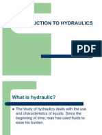 Introduction to Hydraulics