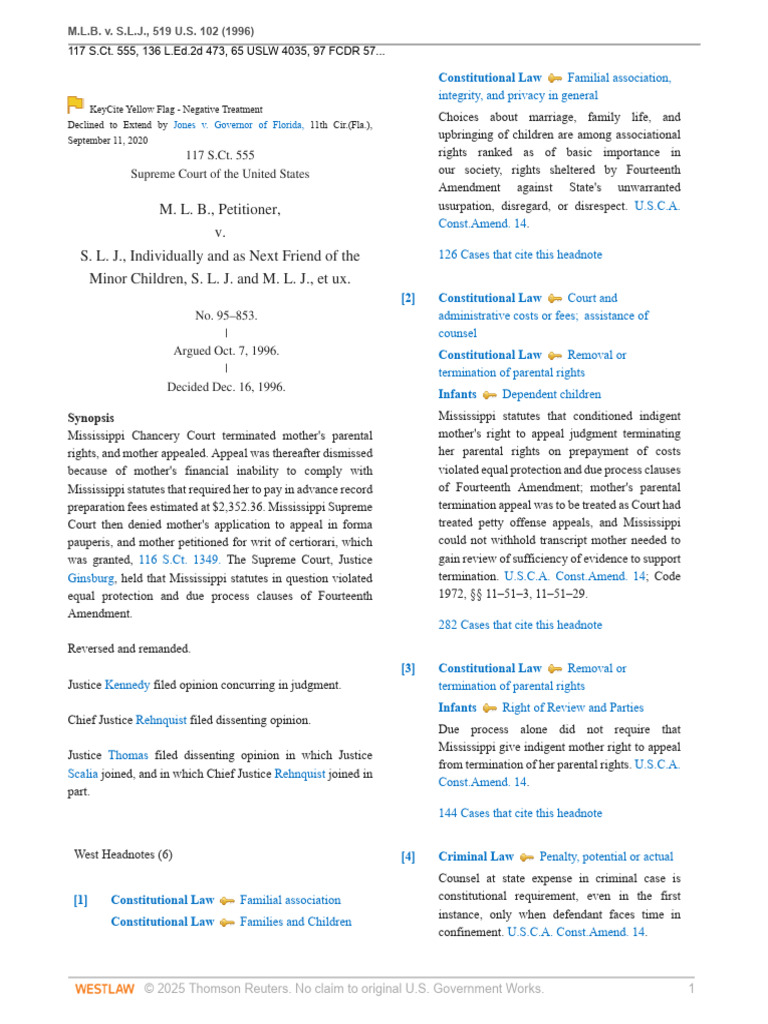 Supreme Court Ruling on Parental Rights | PDF | United States Federal ...