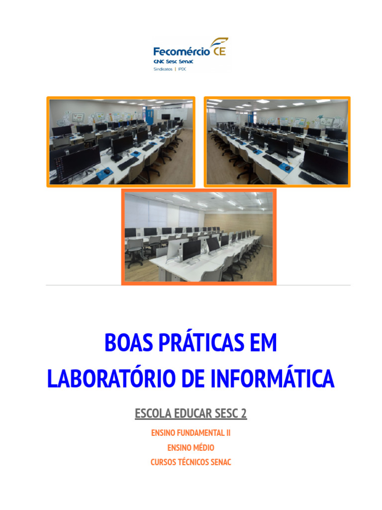 Boas Práticas em Laboratório de Informática | PDF | Pedagogia | Internet