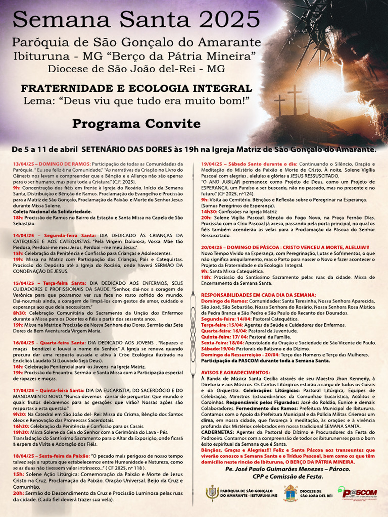 SEMANA SANTA 2025 | PDF