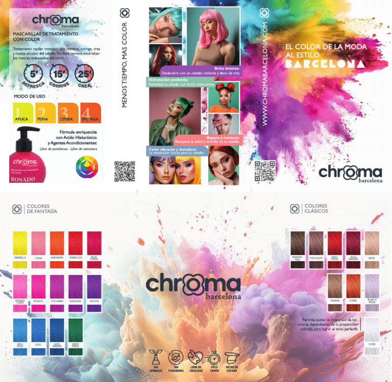 Colores Chroma Barcelona: Guía Completa | PDF