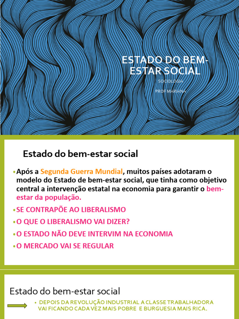 Estado do bem-estar social-PDF | PDF | Estado de bem-estar social | A ...