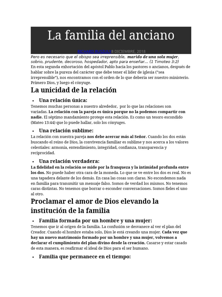 La importancia de la familia en la fe | PDF | Gracia divina | Amor