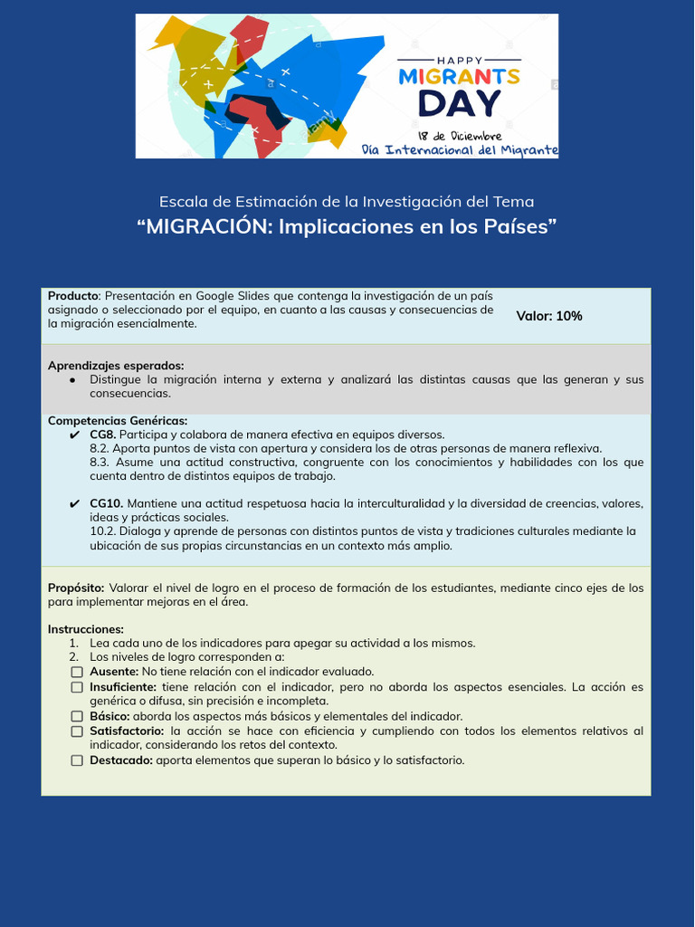 Migración: Causas y Consecuencias por País | PDF | Migración humana