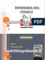 Defensoria Del Pueblo