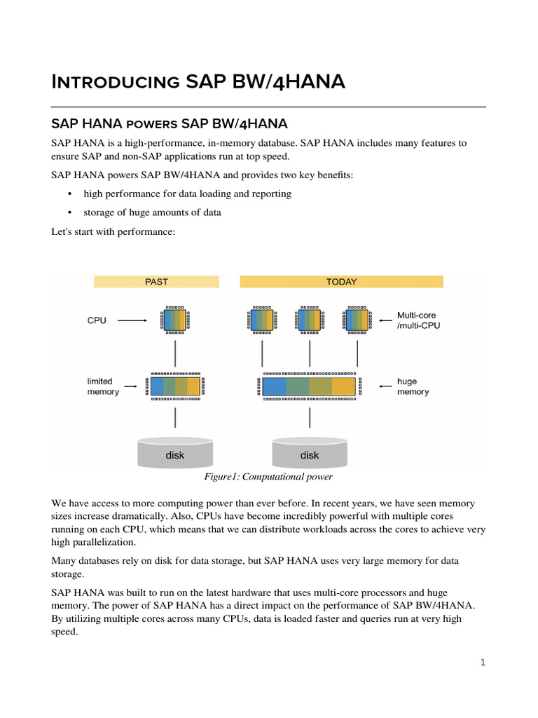 Getting Started Building An On-Premise Data Warehouse Using SAP BW4HANA ...