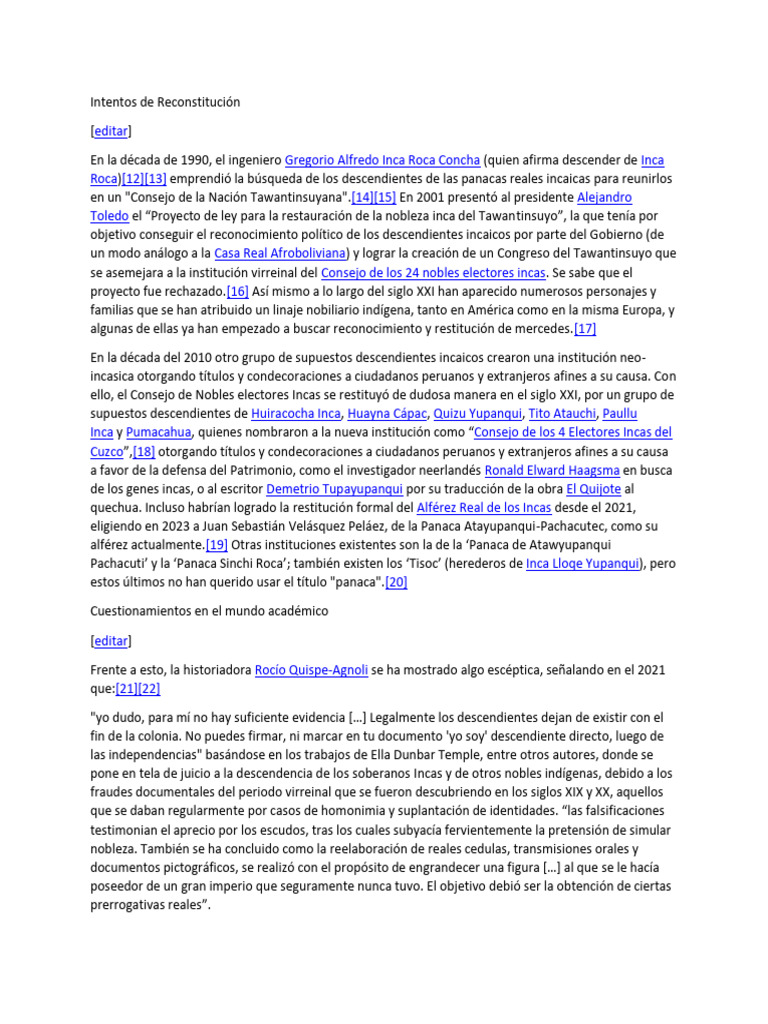 Icass Trabjo 5 | PDF | Imperio Inca | Perú