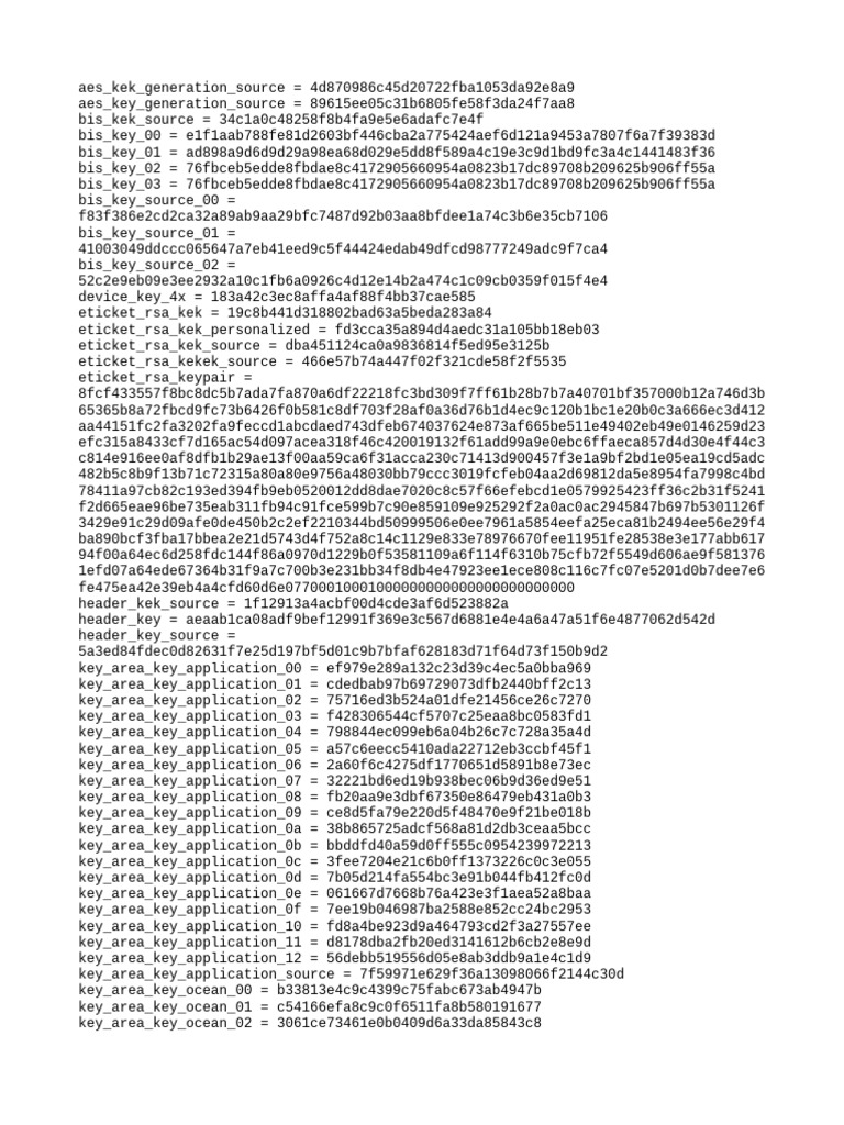 Key Generation and Sources Overview | PDF