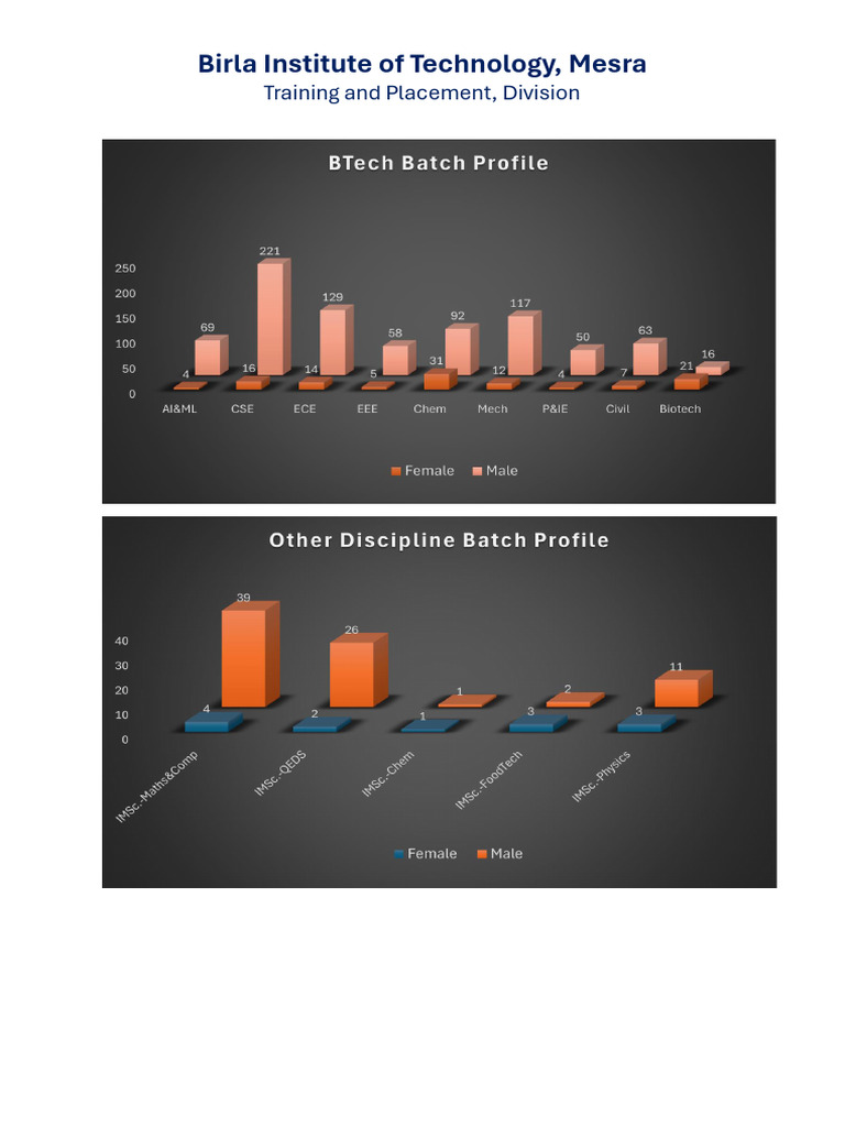 Batch Profile Internship 2025-26 | PDF