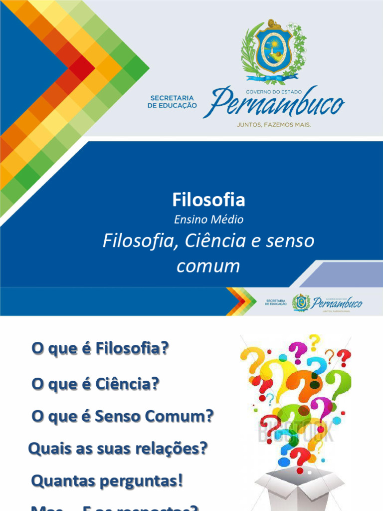 Relação entre Filosofia e Ciência | PDF | Science | Conhecimento