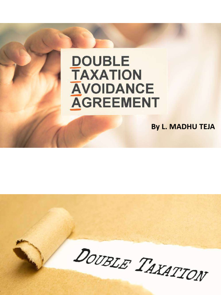 Understanding Double Taxation Agreements | PDF | Tax Treaty | Double ...