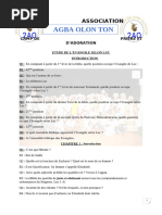 Quiz Biblique : Questions et Réponses | PDF | Livre de la Genèse | Moïse