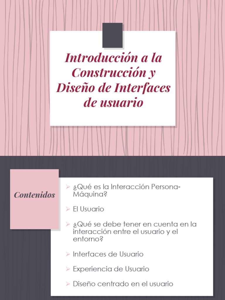 Diseño y Usabilidad de Interfaces UX | PDF | Experiencia de usuario ...