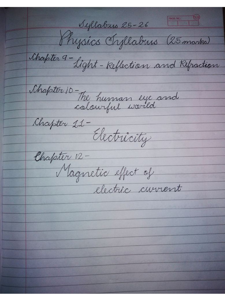 Physics CH 1 | PDF