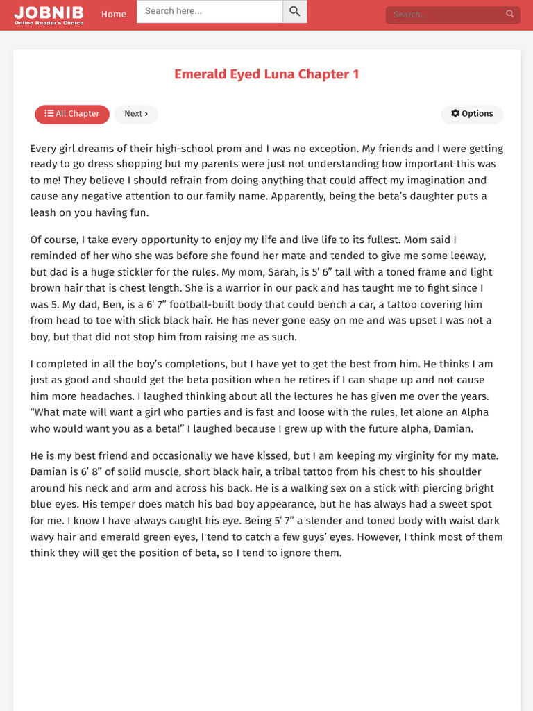 Emerald+Eyed+Luna+Chapter+1+-+Jobnib_1741994314970 | PDF