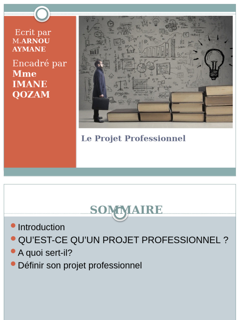 Définir son projet professionnel | PDF