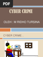 Download Presentasi Cyber Crime by M Ridho Tursina SN85177539 doc pdf