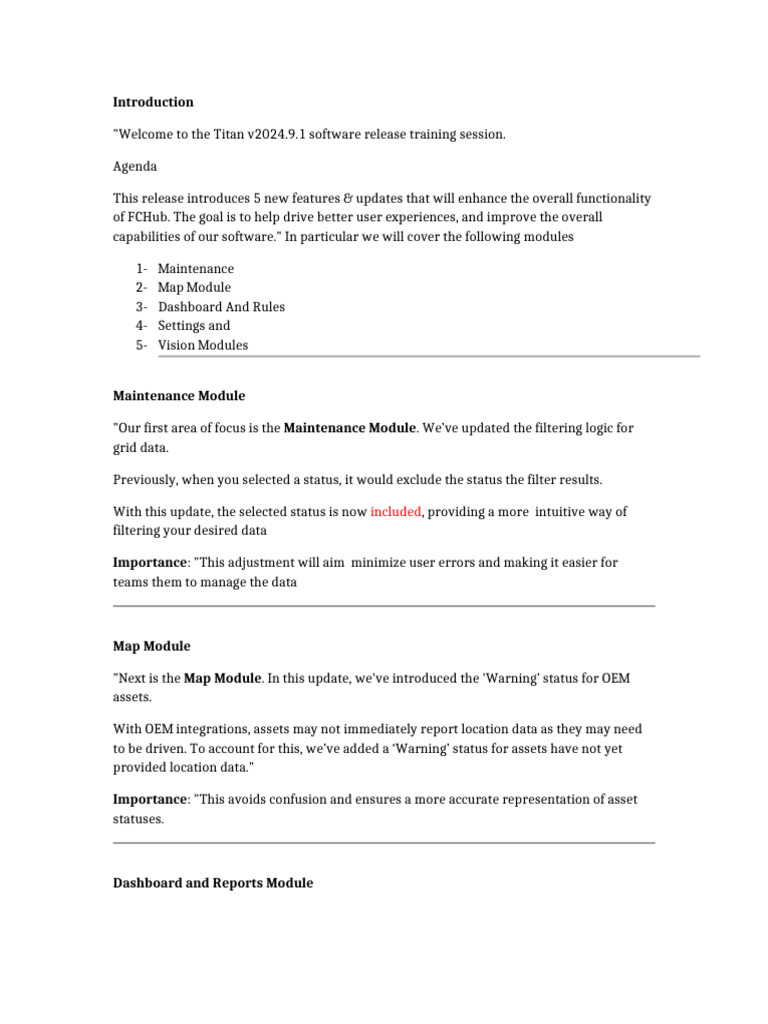 Instructor_Script_Titan_Release | PDF | Computing | Information Technology