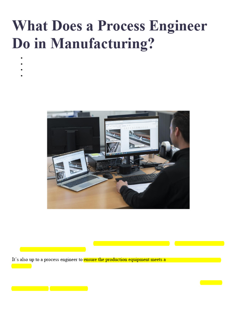 Rulles of Process engineer | PDF | Safety | Engineer