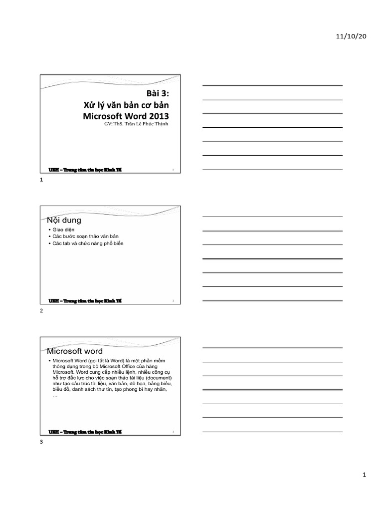 Bai3 XuLyVanBanCoBan Thinh | PDF