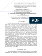 CALCINOSE TUMORAL NO CURSO DE INSUFICIÊNCIA RENAL CRÔNICA