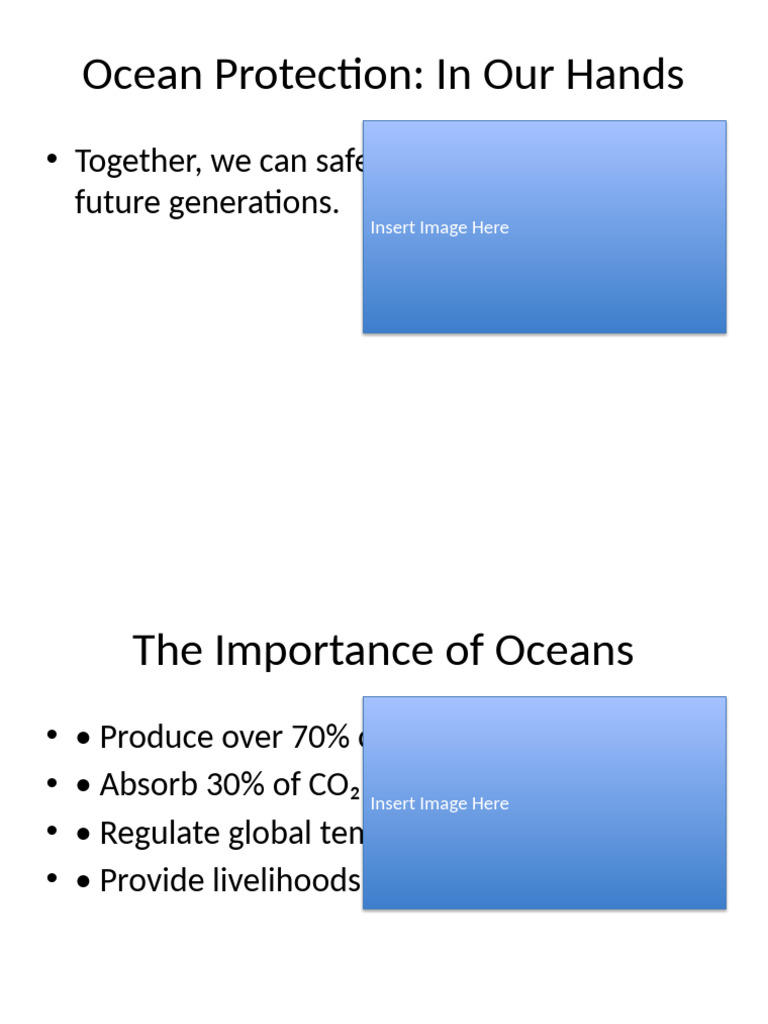 Ocean Protection 10 Slides | PDF