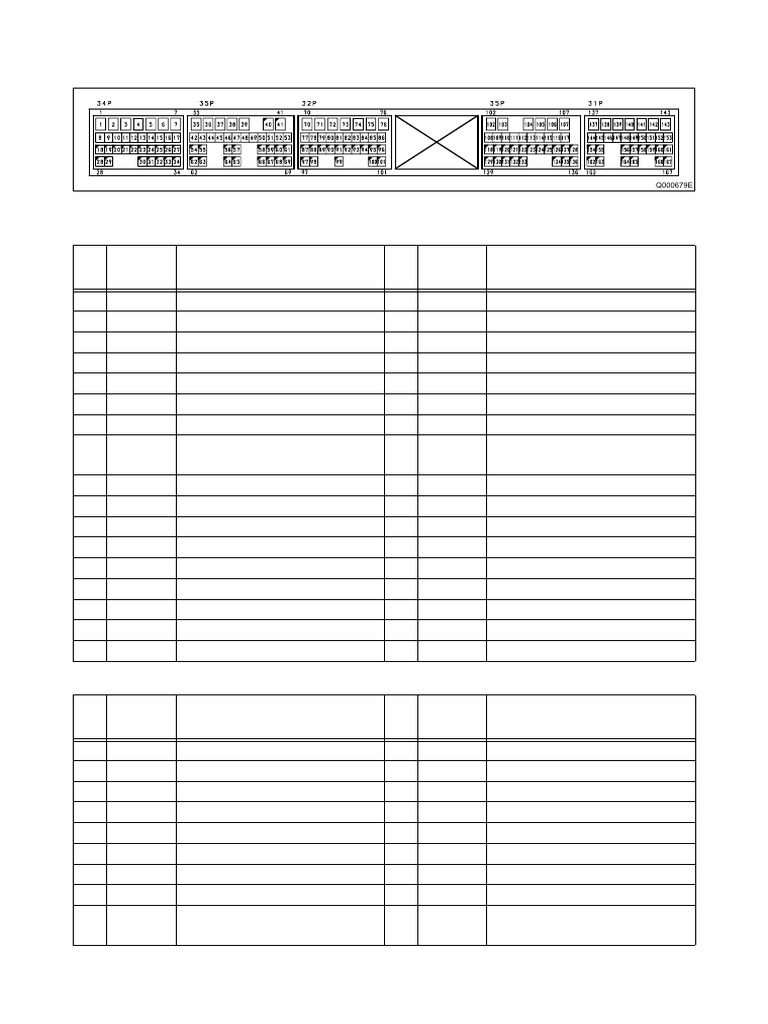 Terminal Layout and Signal Names Guide | PDF | Fuel Injection ...