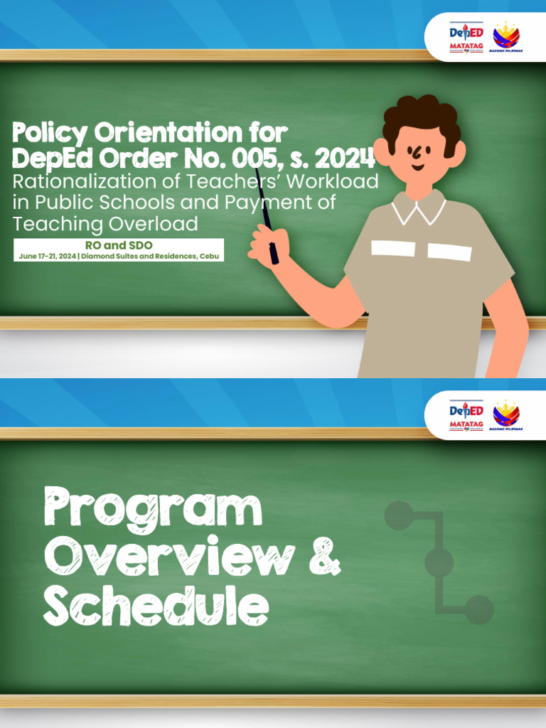 DepEd Order No. 5, s. 2024 Orientation | PDF | Teachers | Lesson Plan