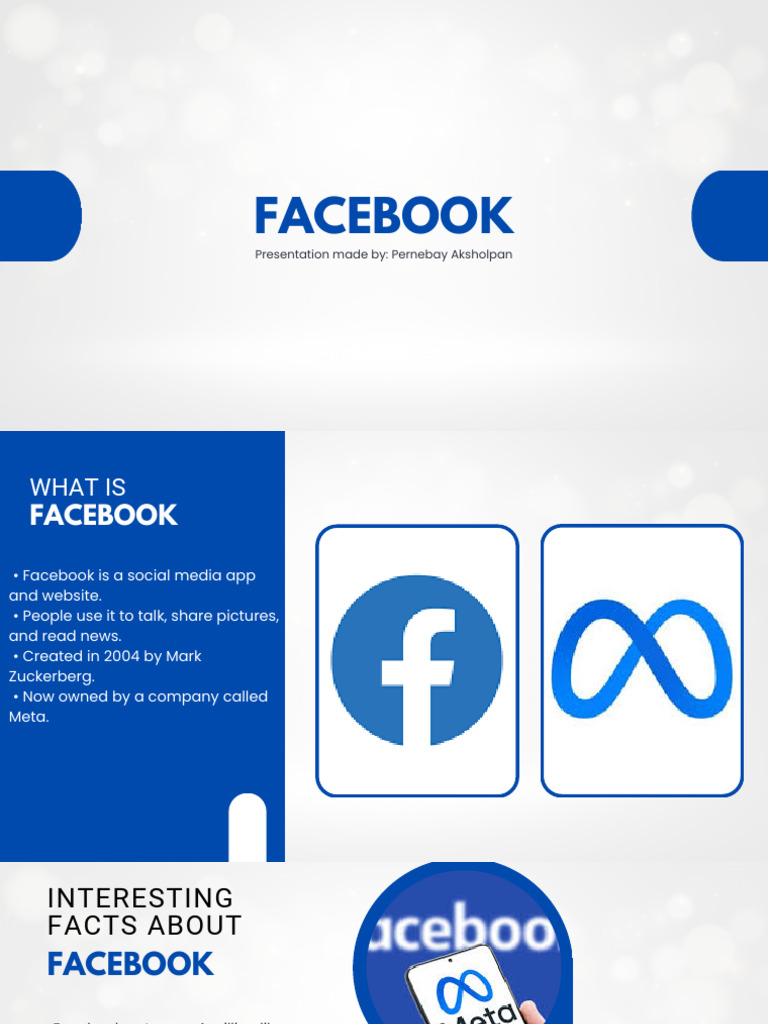 Facebook: Created by Mark Zuckerberg | PDF