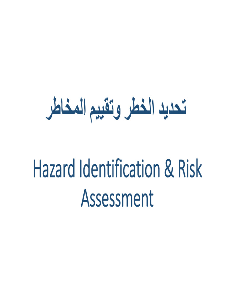 1 - Risk Assessment Update 270721 Rev4 | PDF | Safety | Risk